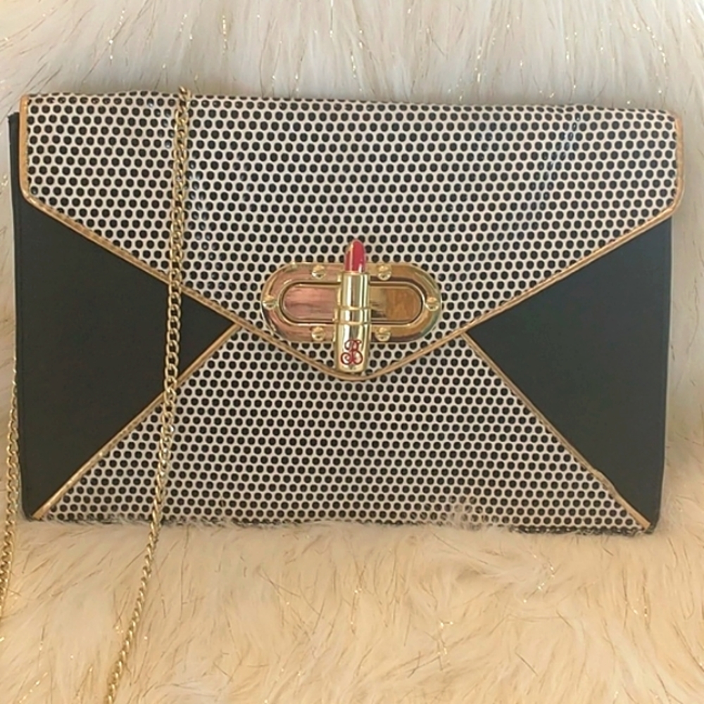 Betsey Johnson Vintage Lipstick Fever Shoulder Bag